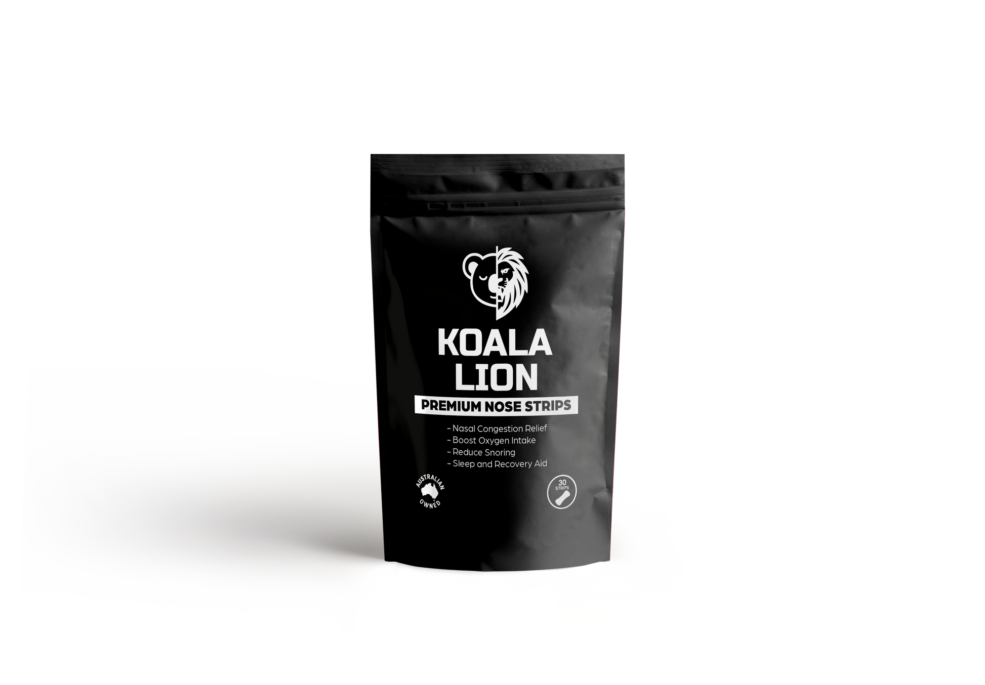 Nasal Strips Lite 30 Pack | KOALA LION Breathing Strips